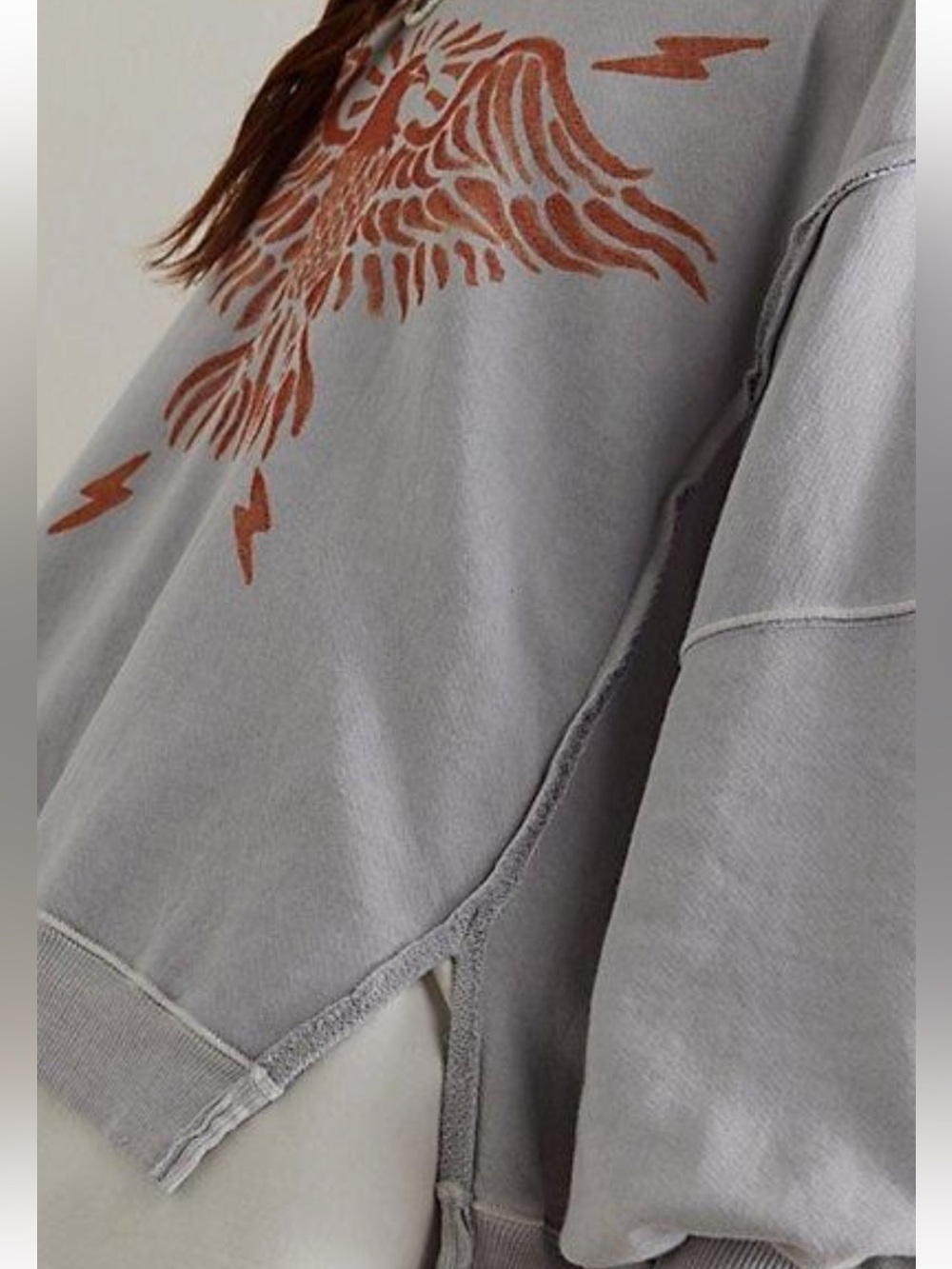 RARE! GRAPHIC CAMDEN PULLOVER THUNDERBIRD X SMALL - Picture 3 of 9